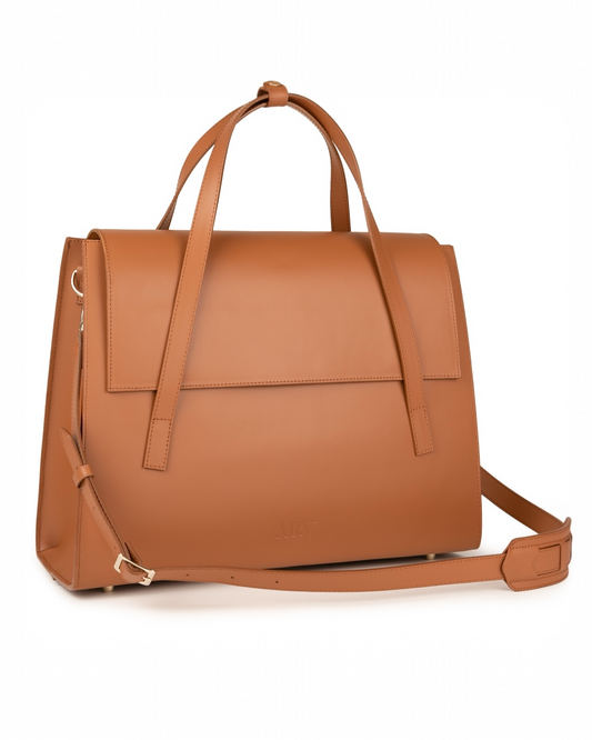 Adele Jobbveske Large - Saddle