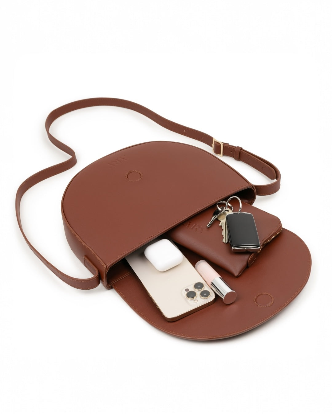 Flo Crossbody - Kastanje