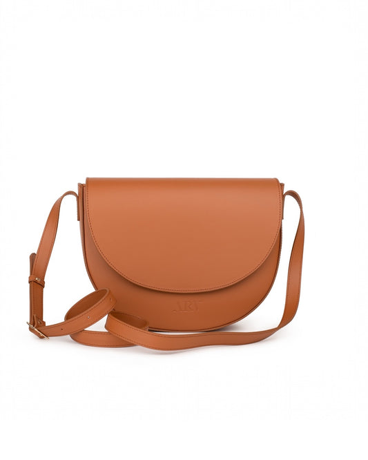 Flo Crossbody - Saddle