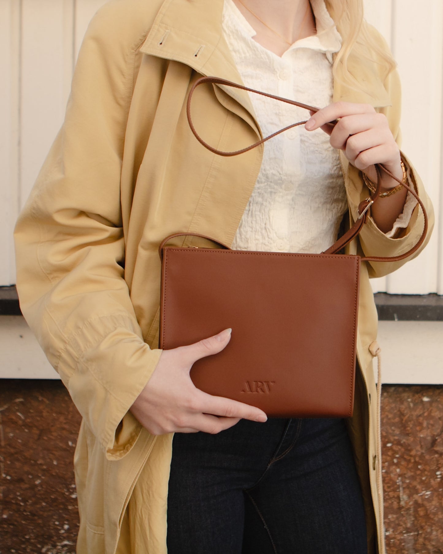 Klara Crossbody - Kastanje