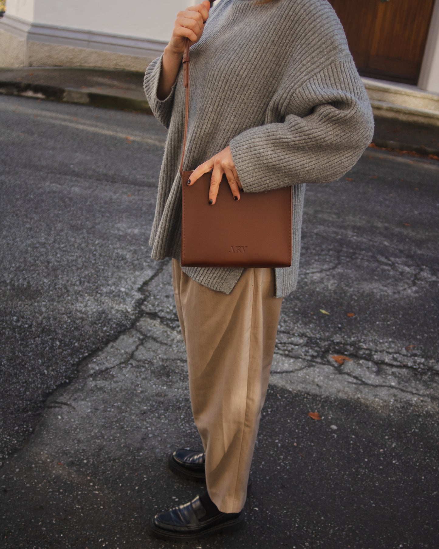 Klara Crossbody - Kastanje