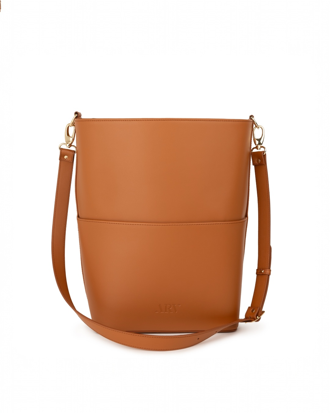 Crossbody reim - Saddle
