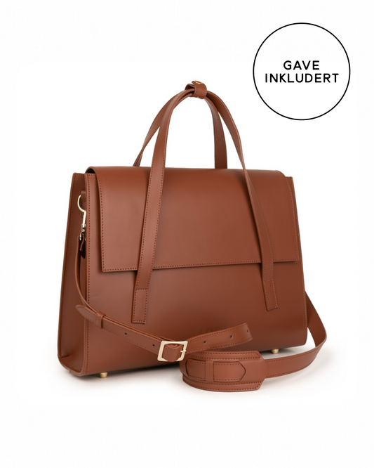 Adele Jobbveske Small - Brun