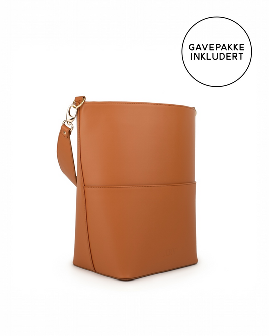 Ingvill Bucket Bag - Saddle