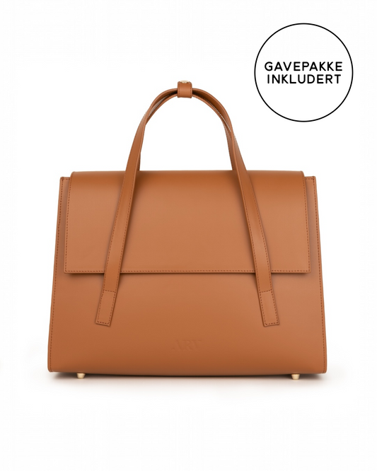 Adele Jobbveske Small - Saddle