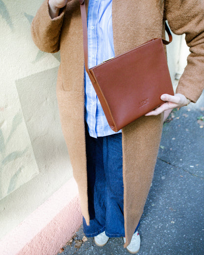 Klara Crossbody - Kastanje