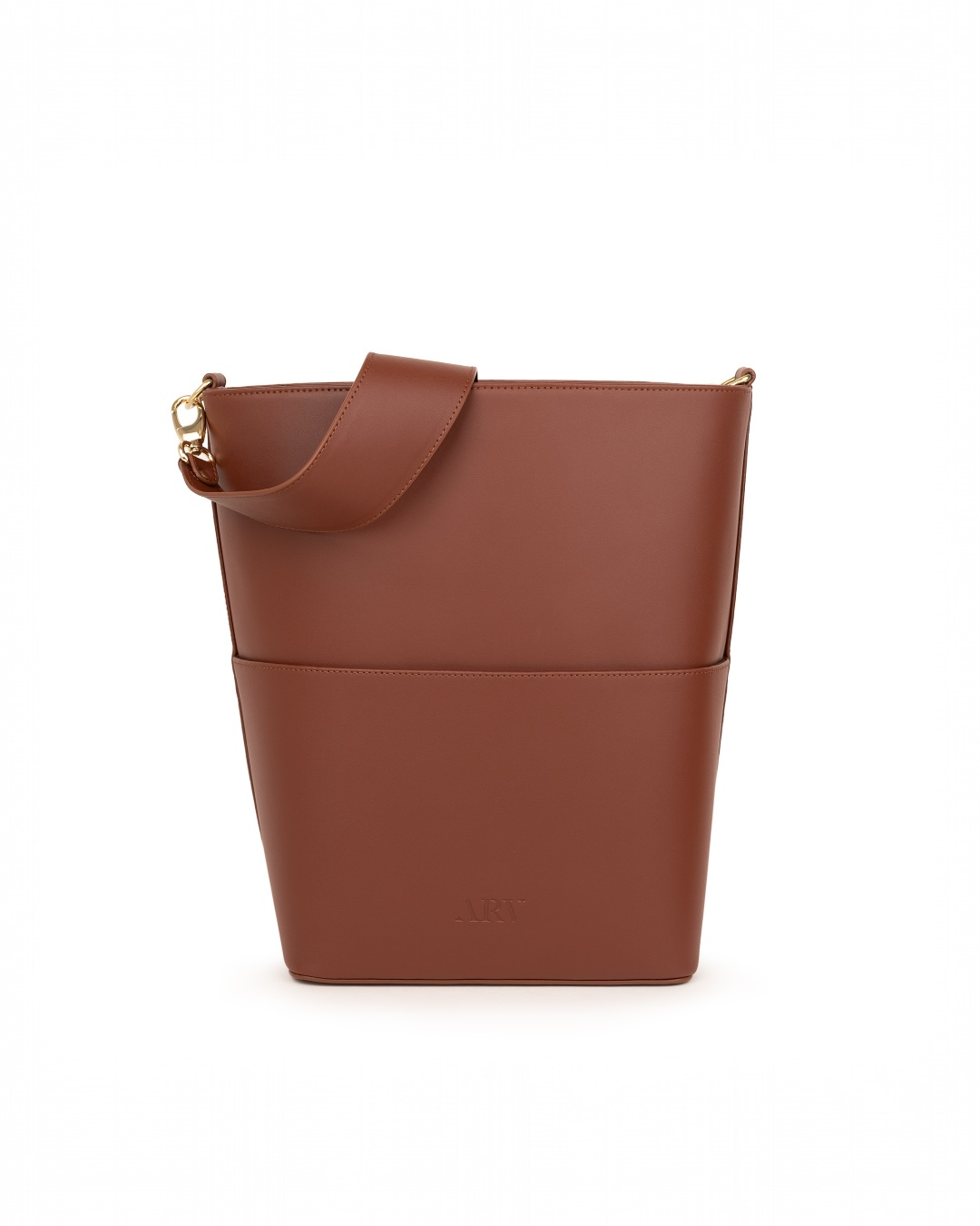 Ingvill Bucket Bag - Kastanje