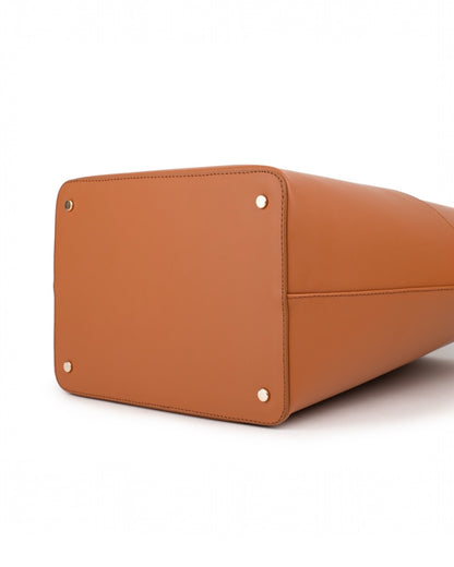 Ingvill Bucket Bag - Saddle