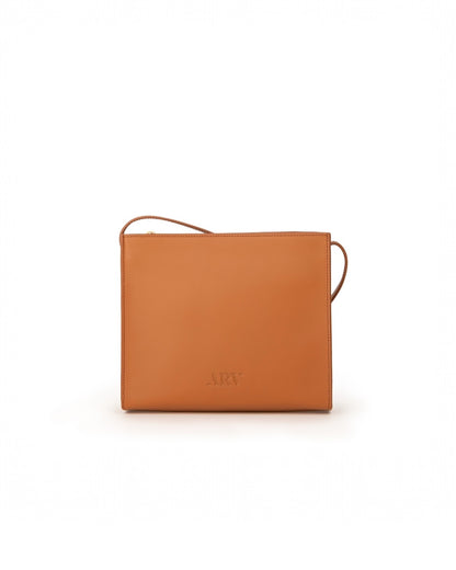 Klara Crossbody - Saddle