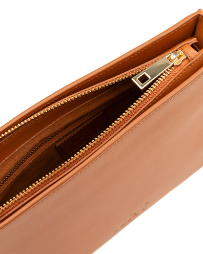 Klara Crossbody - Saddle
