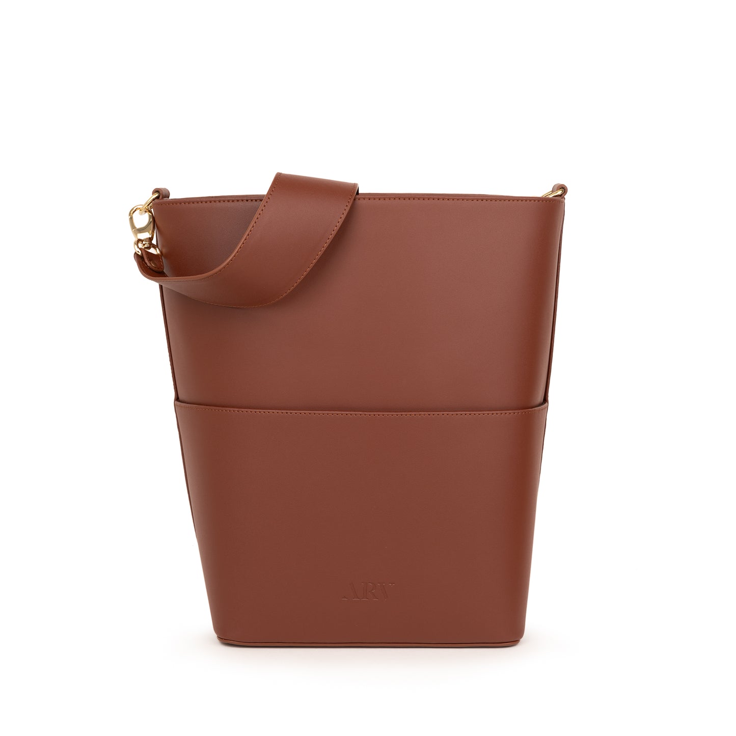 Ingvill Bucket Bag - Kastanje