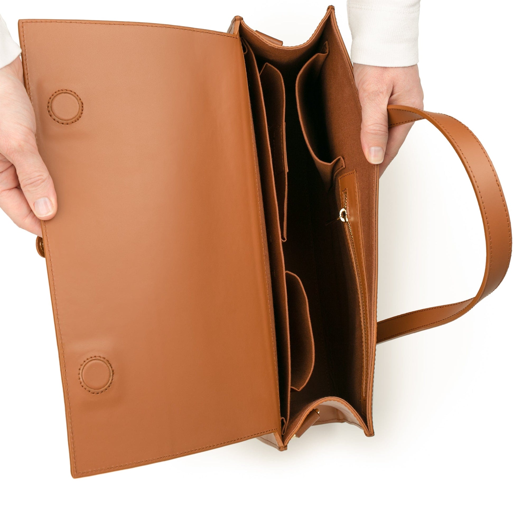 ARV Adele Jobbveske Large - Saddle