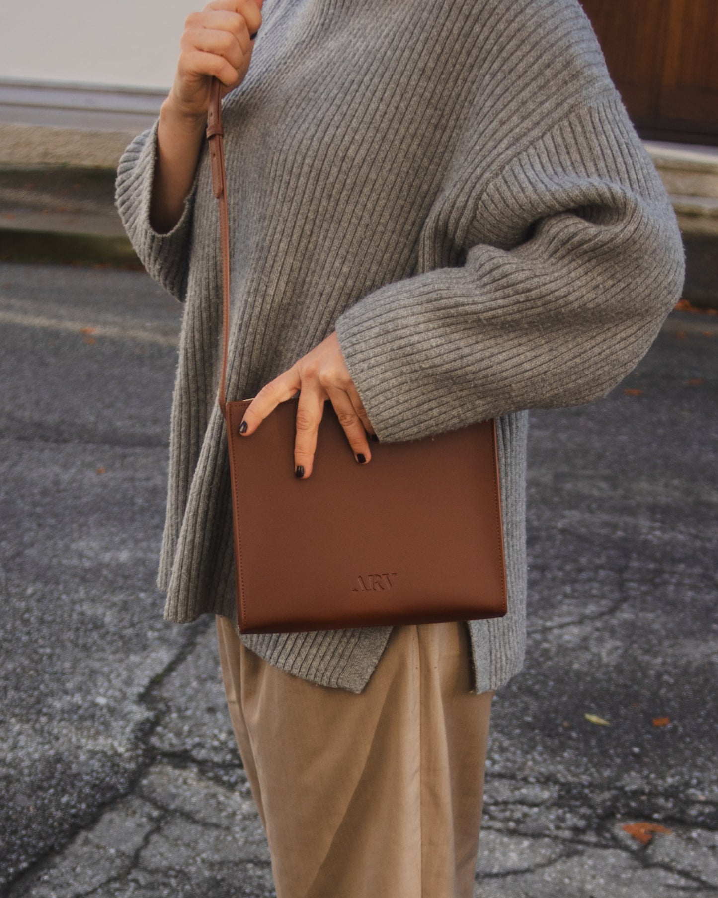 Klara Crossbody - Kastanje