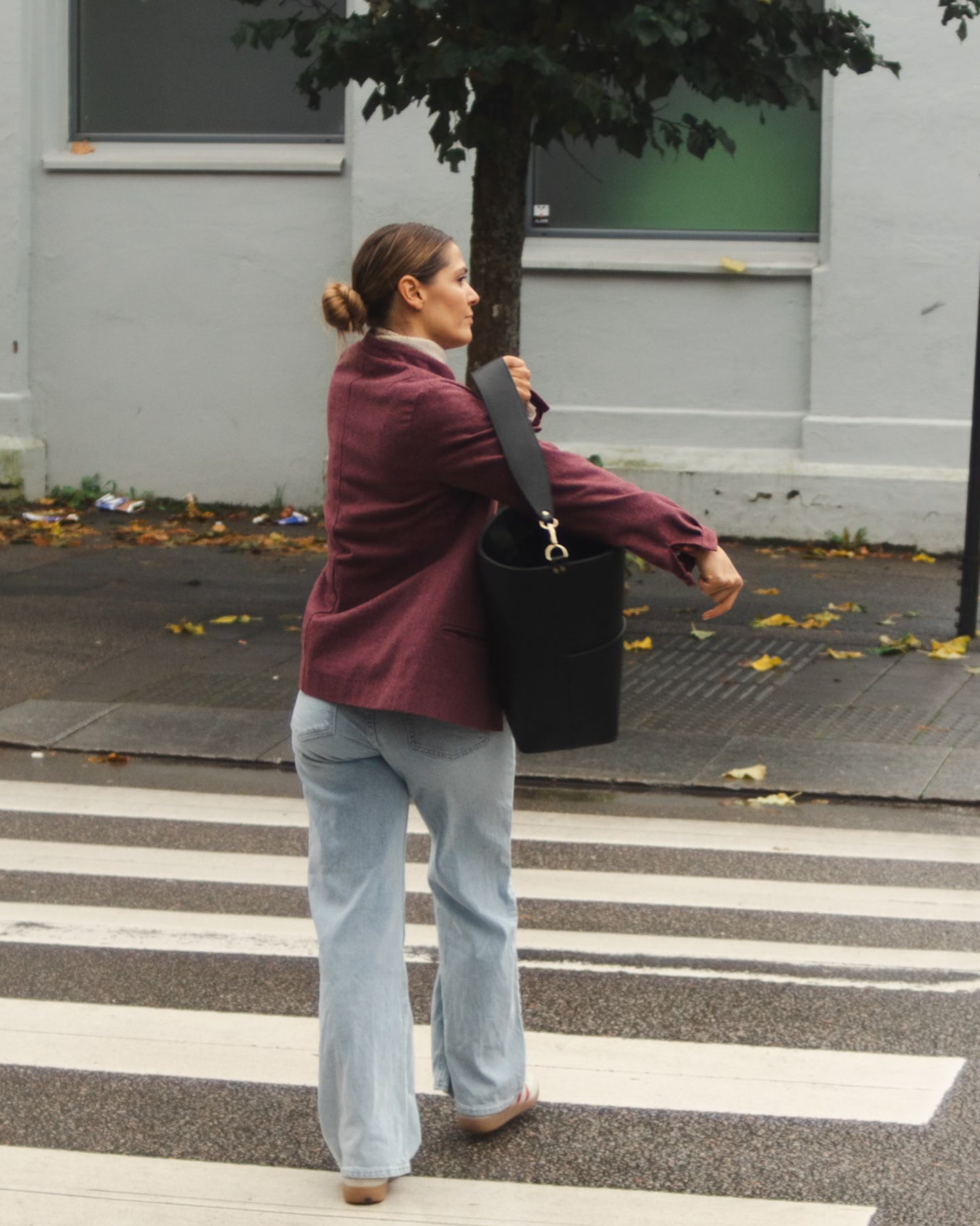 Ingvill Bucket Bag - Svart