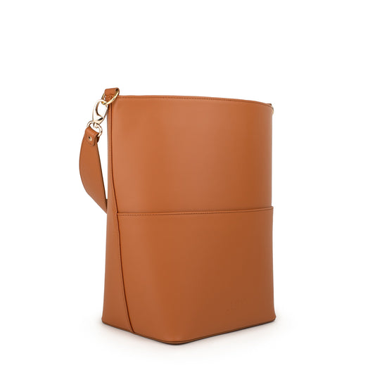 ARV Ingvill Bucket Bag - Saddle