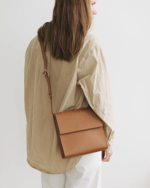 ARV Siw Crossbody Bag - Saddle